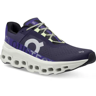 On Cloudmster Running Shoe In Acai/aloe