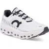 On Running Cloudmster Running Shoe In All White