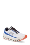 On Cloudmster Running Shoe In Frost/cobalt