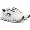 On Cloudmster Running Shoe In Undyed White/white