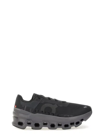 On Running Cloudmster Lace-up Sneakers In Black