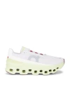 On Cloudmster Sneaker In Frost Acacia