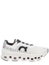 On -running Womens All White F Cloudmster Cushied Chunky-soled Mesh Low-top Trainers In White
