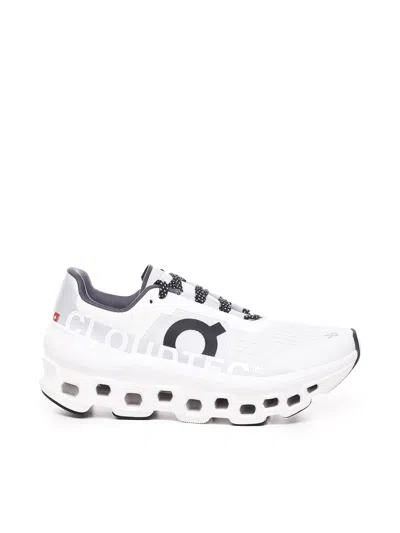 On White Cloudmster Sneakers In All White