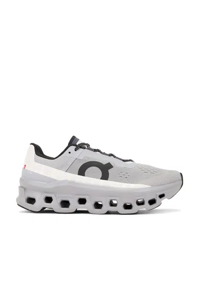 On Cloudmster Sneakers In Alloy & Silver
