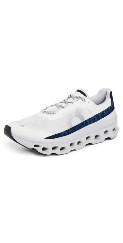 On Cloudmster Sneakers Ivory/midnight In White