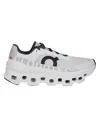 On White Cloudmster Sneakers In Undyed/white/white