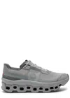 On Cloudmster Void Panelled Mesh-knit Sneakers In Gray