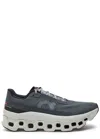 On Cloudmster Void Panelled Mesh-knit Sneakers In Gray