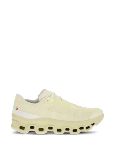 On Cloudmster "void Seedling Linen" In Yellow