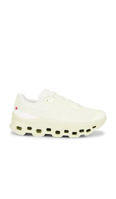 On Cloudmster Void Sneaker In White