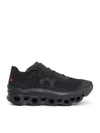 On Cloudmster 2 Rubber-trimmed Mesh Sneakers In Black