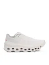 On Lightweight Grey Sneakers With Breathable Upper In White