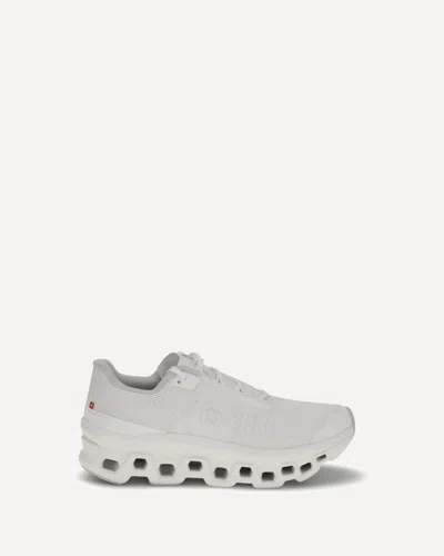On Cloudmster Void Sneakers In White
