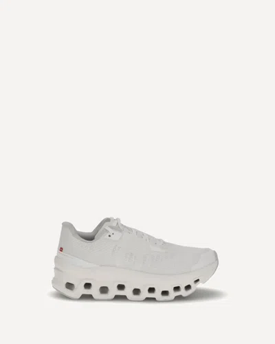 On Cloudmster Void Sneakers In White