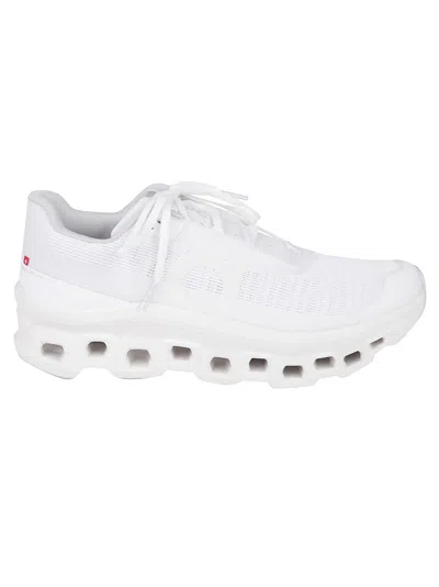 On Cloudmster Void Sneakers In White