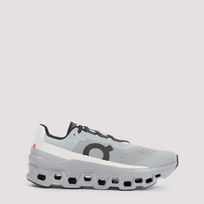 On Cloudmster Sneakers In Alloy Silver