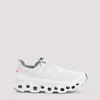 On Lightweight Grey Sneakers With Breathable Upper In White