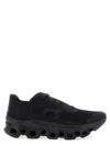 On Cloudmster Void Rubber-trimmed Mesh Running Sneakers In Black