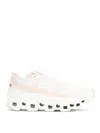 On Soled Cloudmster Void Sneakers With Design In White