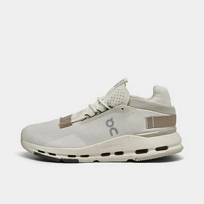 On Cloudnova 2 Running Shoes In Ice/sand