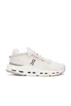 On Cloudnova 2 Sneaker In Sand & Fog