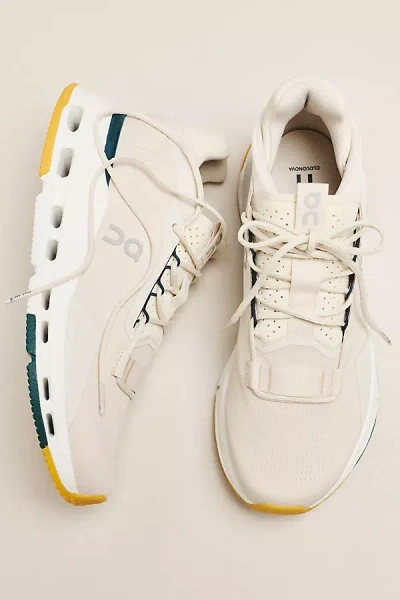On Cloudnova 2 Sneakers In Beige