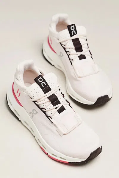 On Cloudnova 2 Sneakers In White