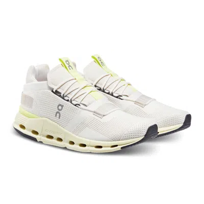 On Cloudnova 26.98226 Sneakers Men's Us 9 Undyed White Running Shoes Rhs3516