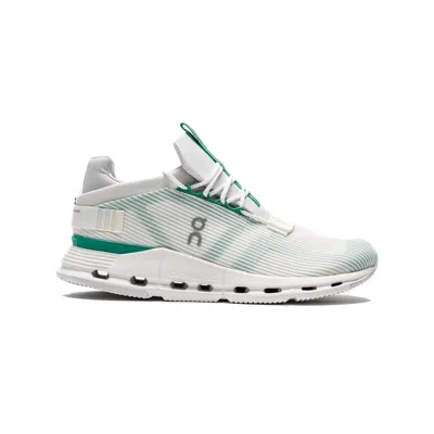 On Cloudnova 3md12181105 Sneaker Undyed White Mint Lifestyle Shoes In Black