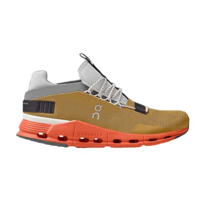 Pre-owned On Cloudnova 'cumin Flame' In Brown