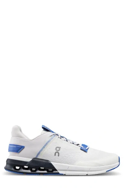 On Cloudnova Flux Sneaker In White