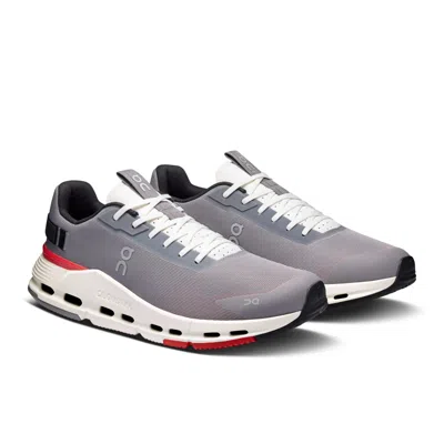 On Cloudnova Form 2 3me30153307 Sneaker Mens Fog White Running Shoes Dwa2541 In Gray