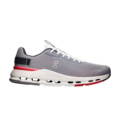 Pre-owned On Cloudnova Form 2 'fog Red' | Grey | Men's Size 12