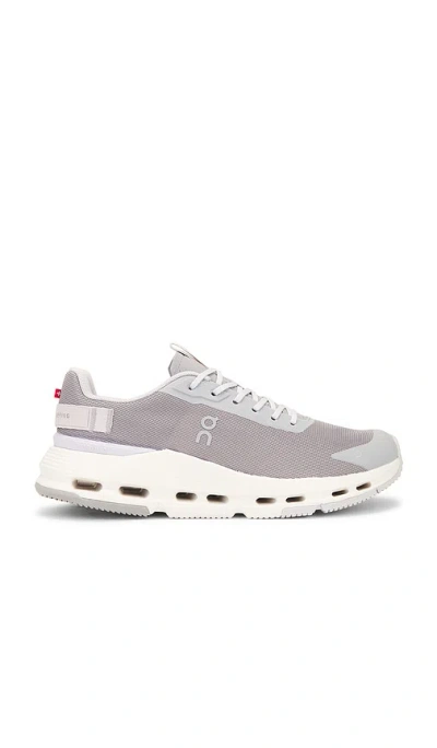 On Cloudnova Form 2 Sneaker In Fog & Lavender