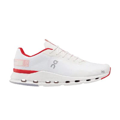Pre-owned On Cloudnova Form 'white Red'