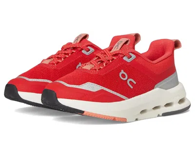 On Cloudnova Kids (little Kid) Kids Shoes Red/terra : 3 Little Kid M, Synthetic