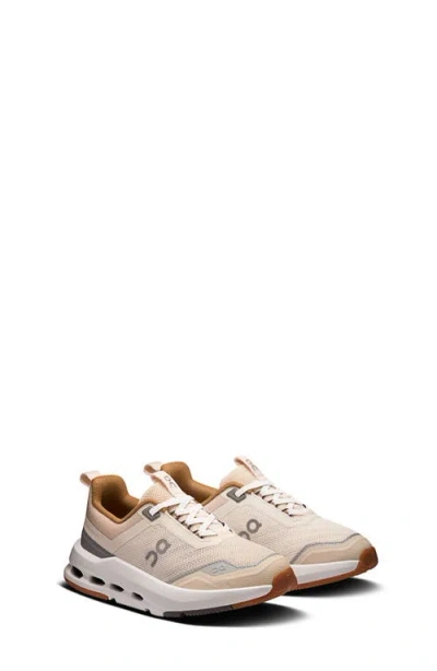 On Cloudnova Kids Sneaker In Neutral