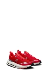 On Cloudnova Kids Sneaker In Red