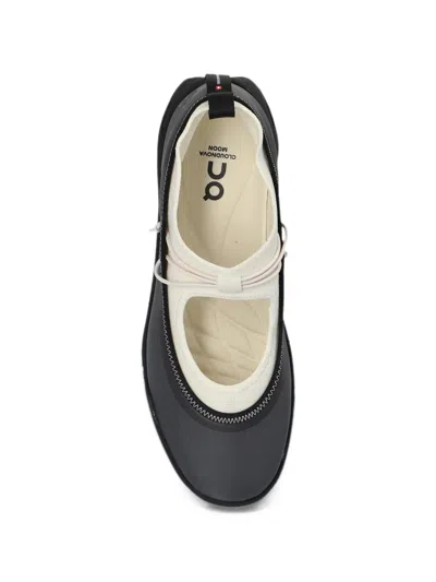 On Cloudnova Mo Mary Jane Ballet Flats In Black