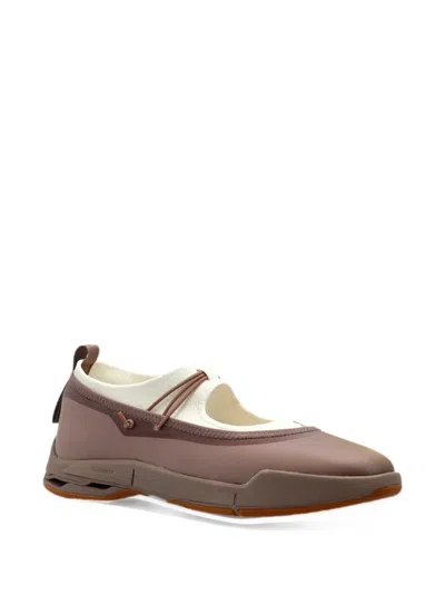 On Cloudnova Mo Mary Jane Ballet Flats In Brown