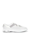 On Gray Cloudnova Mo Sneakers In White
