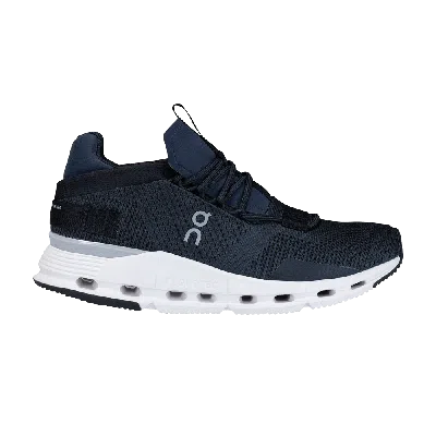 Pre-owned On Cloudnova 'navy White' In Blue
