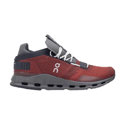 Pre-owned On Cloudnova 'ox' In Red