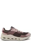 On Cloudnova Rift Panelled Mesh Sneakers In Brown