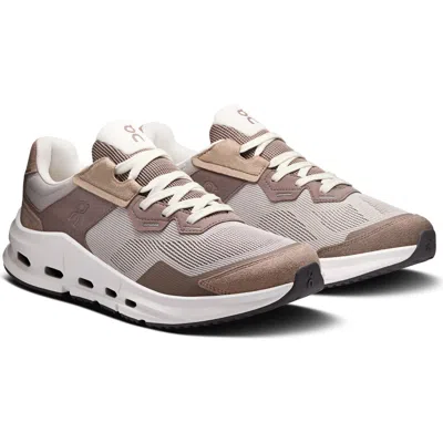 On Cloudnova Rift Sneaker In Brown