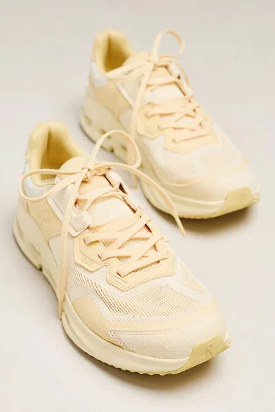 On Cloudnova Rift Sneakers In Beige