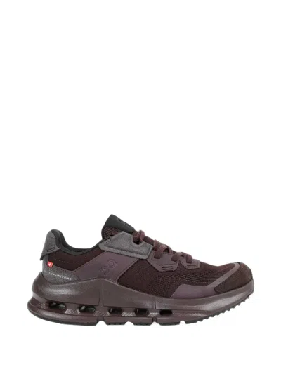 On Cloudnova Rift Sneakers In Brown