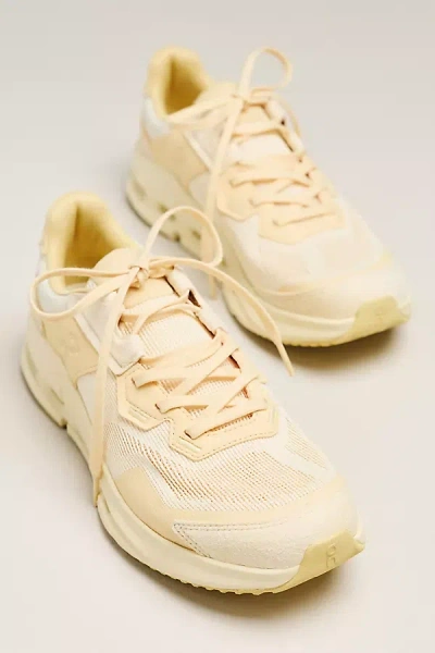 On Cloudnova Rift Sneakers In Yellow