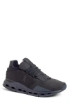 On Cloudnova Sneaker In Black/ Eclipse